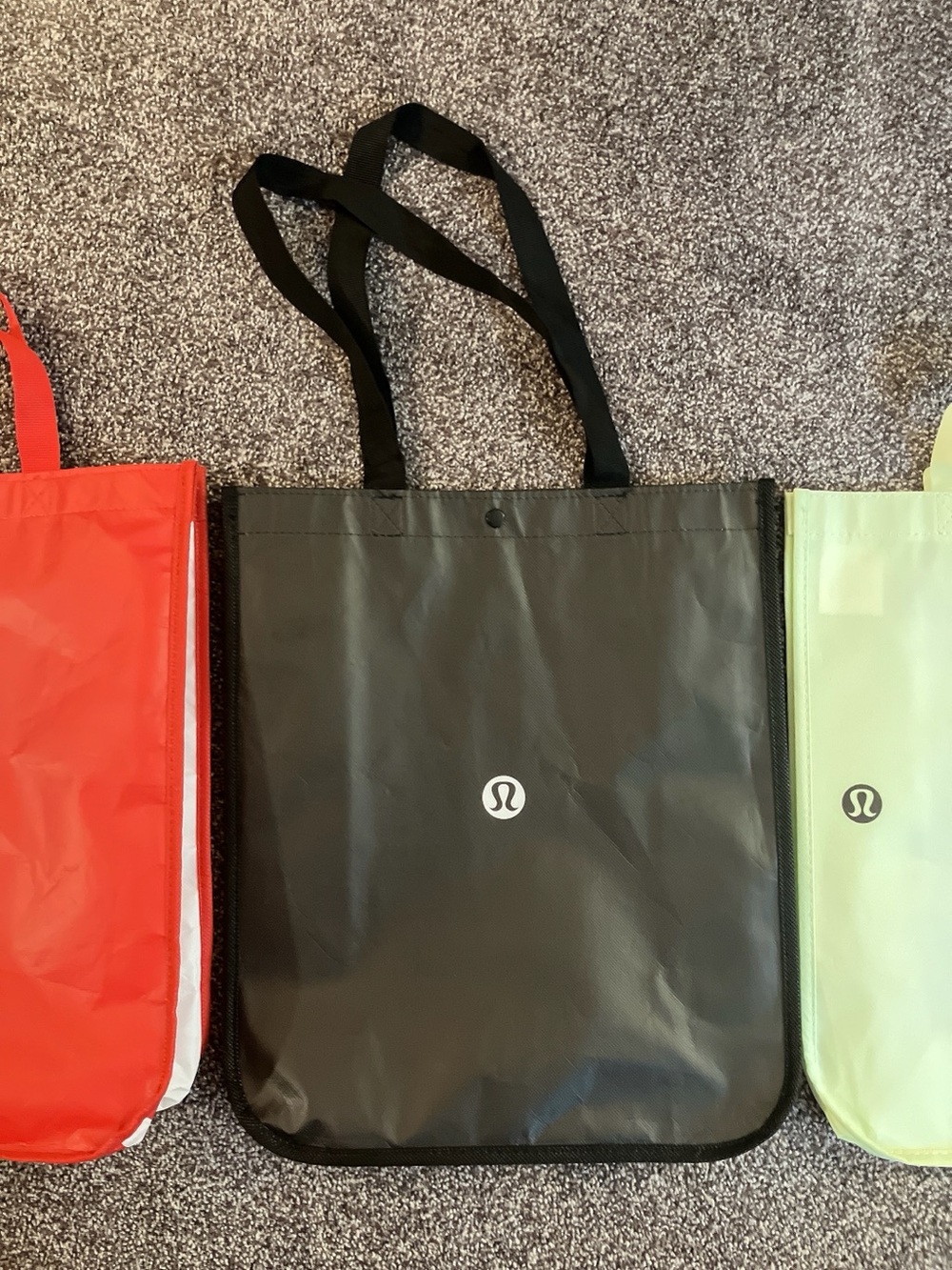 •SOLD•3 Large LuLulemon Shopping Tote Bags EXCELLENT CONDITION•SOLD• - Picture 9 of 15